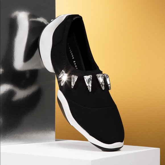 💎giuseppe zanotti NIB sock slipons with crystal - Picture 4 of 15